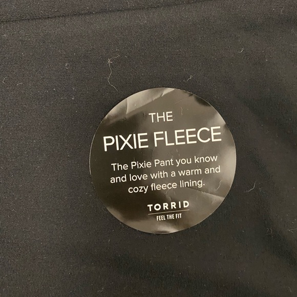 NWT Torrid Pixie Skinny Studio Luxe Ponte High-Rise Fleece Lined Pant 3R - Picture 8 of 10